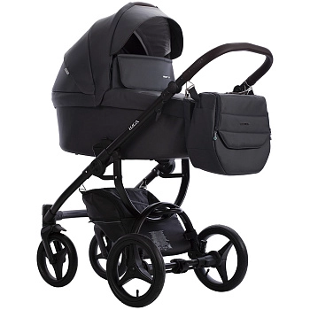 Коляска 2 в 1 Bebetto LUCA PRO (Pro 33 (т.серая кожа))
