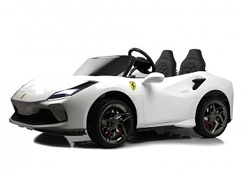 Детский электромобиль RiverToys F111FF (белый)