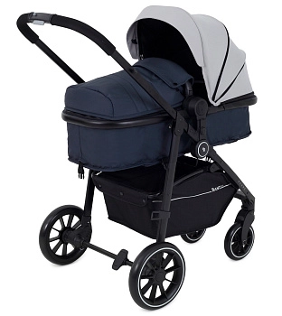 Детская коляска трансформер Rant basic Azure (Grey)