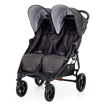 Прогулочная коляска для двойни Valco baby Slim Twin Tailormade (Charcoal)