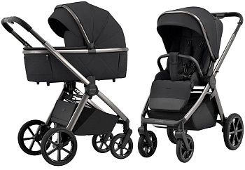 Коляска 2 в 1 Carrello Omega CRL-6530/1 (Absolute Black)