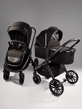 Коляска 2 в 1 Amarobaby MOTUS V2 (Черный )