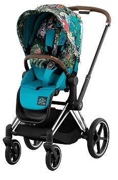 Прогулочная коляска Cybex Priam IV (шасси Chrome Brown)
