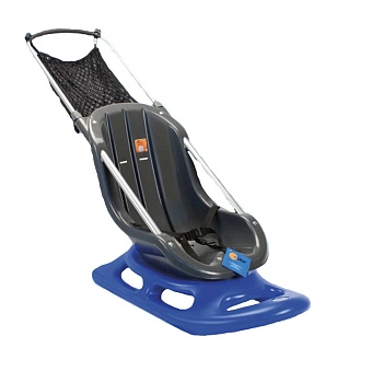 Детские санки KHW Snow Baby Fun (29522 синий)