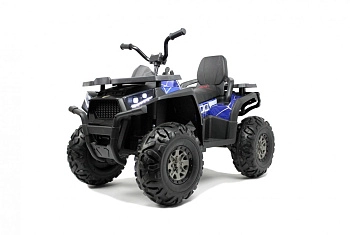 Детский электроквадроцикл RiverToys H999HH (синий Spider)