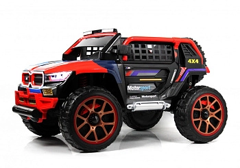 Детский электромобиль RiverToys K007AM (черный)