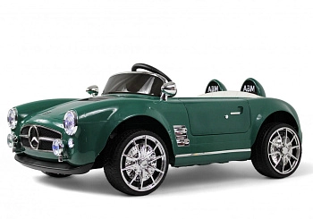 Детский электромобиль RiverToys C555MC (зеленый)
