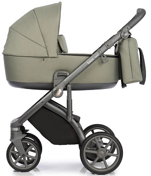 (не использовать)Коляска 2 в 1 Roan Bass Next (Misty Mood/Grey/руч.Серый)