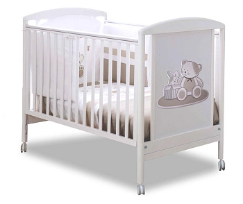Детская кроватка Pali Lallo 125*65 (Белый)