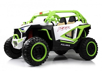 Детский электромобиль RiverToys E001EE (зеленый)