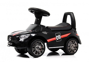 Детский толокар RiverToys L001LL-A (черный)