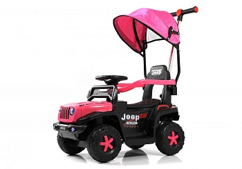 Детский электромобиль RiverToys G003GG (розовый)