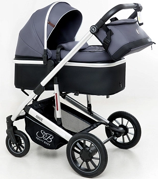 Коляска-трансформер 2 в 1 Sweet Baby Amare (Grey)