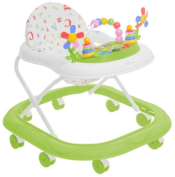 Детские ходунки Indigo ABC (зеленый)