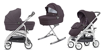 Коляска 2 в 1 Inglesina Trilogy System (Maroon Glace/City White)