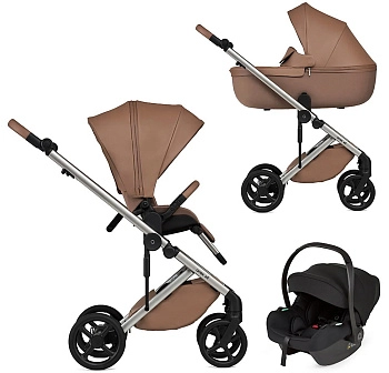 Коляска 3 в 1 Anex Eli с адаптерами ((el-03) Secret)