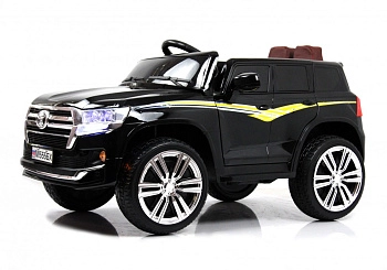 Детский электромобиль RiverToys М555БХ (черный глянец)