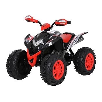 Детский квадроцикл Rollplay POWERSPORT ATV MAX 12V (Black/Red)