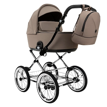 Коляска для новорожденных Roan Bass Next Classic, d14 (Hazel/Black/руч.Black)