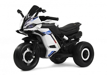 Детский электротрицикл RiverToys K002PX-A (белый)