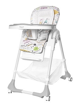 Стульчик для кормления BABY TILLY Bistro T-641/2 (Grey)