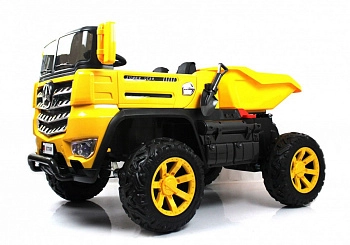 Детский электромобиль RiverToys K777AM (желтый)