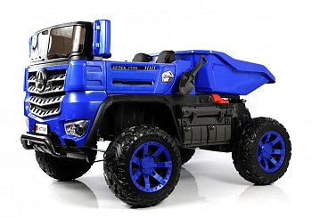 Детский электромобиль RiverToys K777AM (синий)