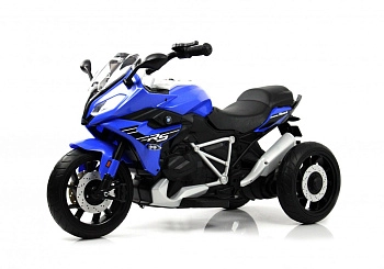 Детский электротрицикл RiverToys Z333ZZ (синий)