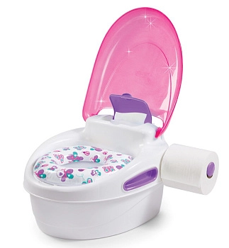 Горшок 3 в 1 Summer Infant Step-By-Step Potty (розовый)