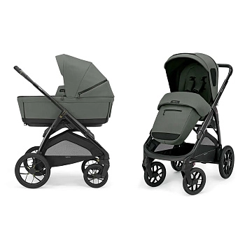 Коляска 2 в 1 Inglesina Aptica XT с подставкой под люльку Stand Up (Taiga Green 2025)