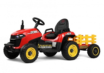 Детский электромобиль RiverToys K111KK (красный)