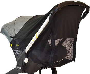 Защита от солнца c москитной сеткой Doona 360° Protection Doona +/Doona i (Black)