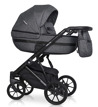 Коляска 2 в 1 RIKO BASIC DELTA (05 Carbon (темно-серый))