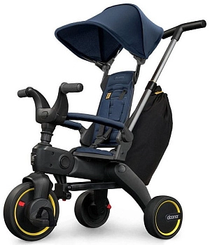 Детский складной трехколесный велосипед Doona Liki Trike S3 (Deep Blue)