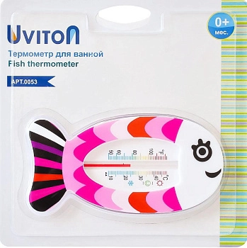 Термометр двухсторонний для воды Uviton Китенок арт. 0053