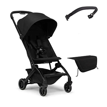 Прогулочная коляска Joolz Aer Plus SE (Space Black с подножкой и бампером)