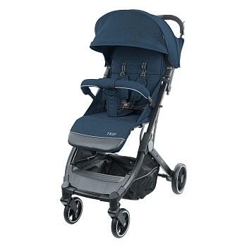 Прогулочная коляска INDIGO TRIP (синий)