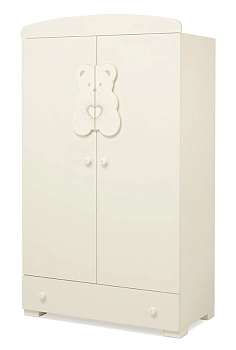 Шкаф двустворчатый Erbesi Tiffany (Ivory (слоновая кость))