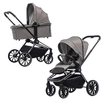 Коляска 2 в 1 Labala RAIZ (Light grey)