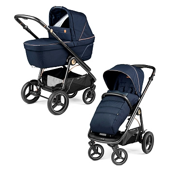 Коляска 2 в 1 Peg Perego Veloce TC Belvedere (Blue Shine)