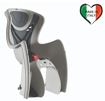 Детское велосипедное кресло Ok Baby Body Guard (серый/серебристый 29)