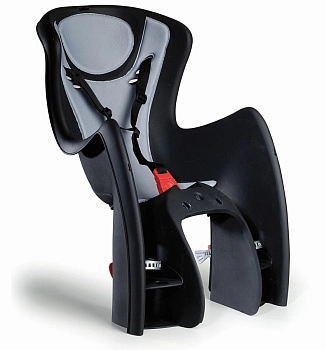 Детское велосипедное кресло Ok Baby Body Guard (черный/серебристый 50)