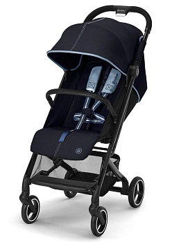 Прогулочная коляска Cybex Beezy (Ocean Blue с дождевиком и бампером)