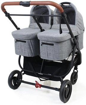 Люлька Valco baby External Bassinet для Snap Duo Trend (Grey Marle)