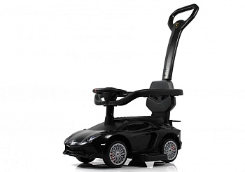 Детский толокар RiverToys M555MM-H (черный)