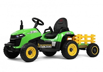 Детский электромобиль RiverToys K111KK (зеленый)