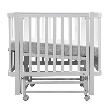 Детская кроватка ANTEMI Terra Light 100х70 (Белый)