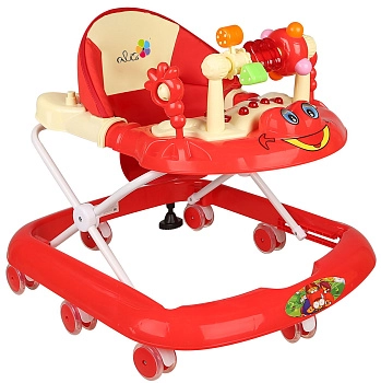 Детские ходунки Alis Игротека (красный)