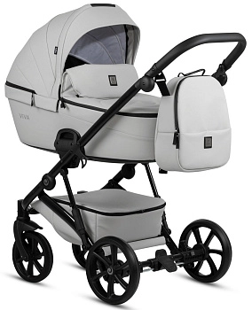 Детская коляска Tutis Viva 5 Plus Leather 2024 3 в 1 (1452085 Cloud)