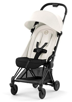 Прогулочная коляска Cybex Coya (Off White с дождевиком/Matt Black)